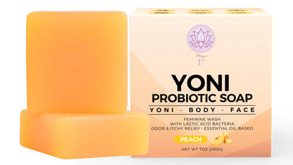 Magic V Steam Probiotic 2 Yoni Soap Bars Feminine Wash and Vaginal Wash Vaginal Odor Eliminator PH Magic V SteamBuy Supplements Australia