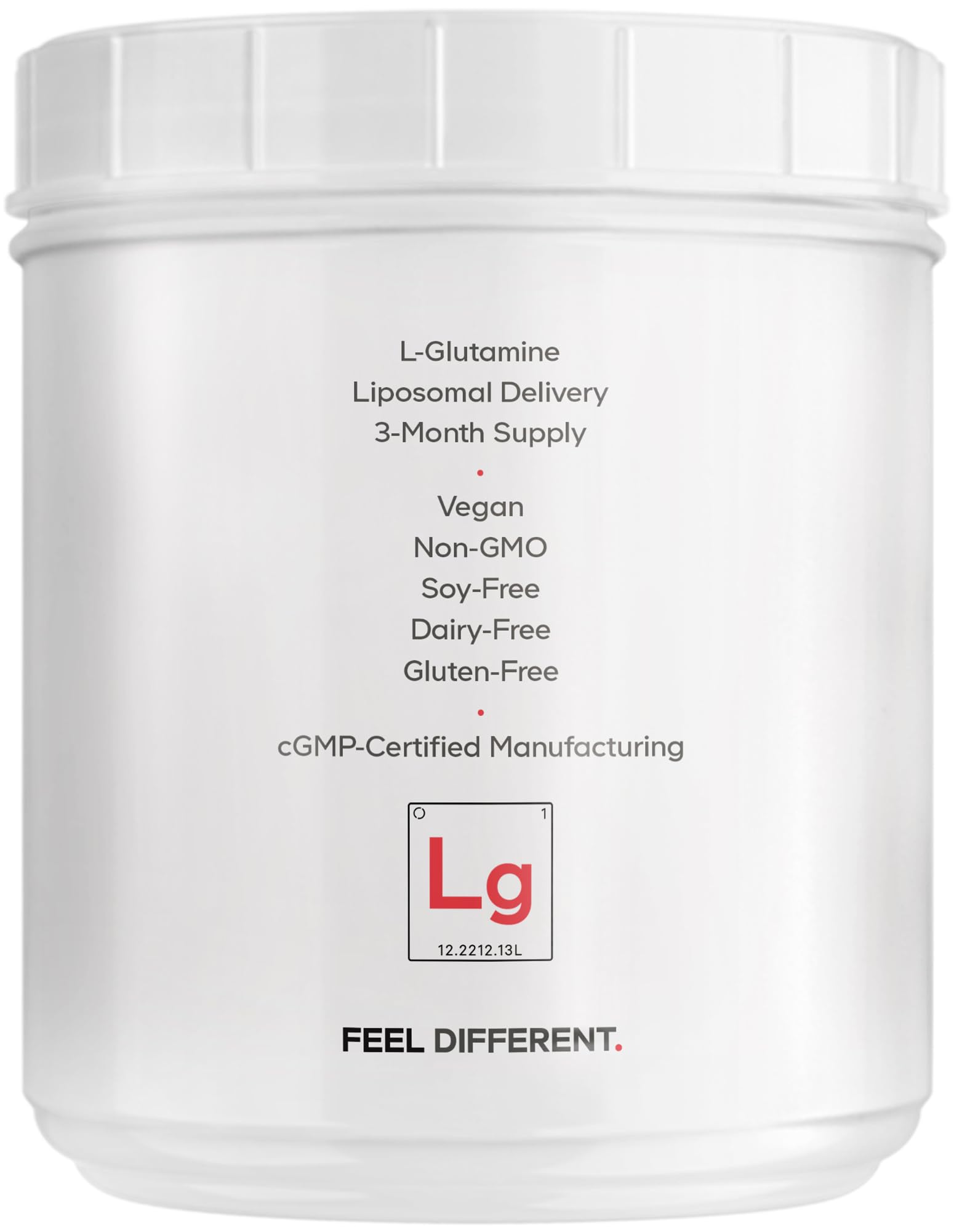 Codeage Liposomal L-Glutamine Powder - High-Potency L-Glutamine 5,000 mg per Serving - 3-Month Supply - Liposomal Delivery, Free-Form Amino Acid, Unflavored Glutamine - Non-GMO Gluten-Free - 16.67 oz CodeageBuy Supplements Australia