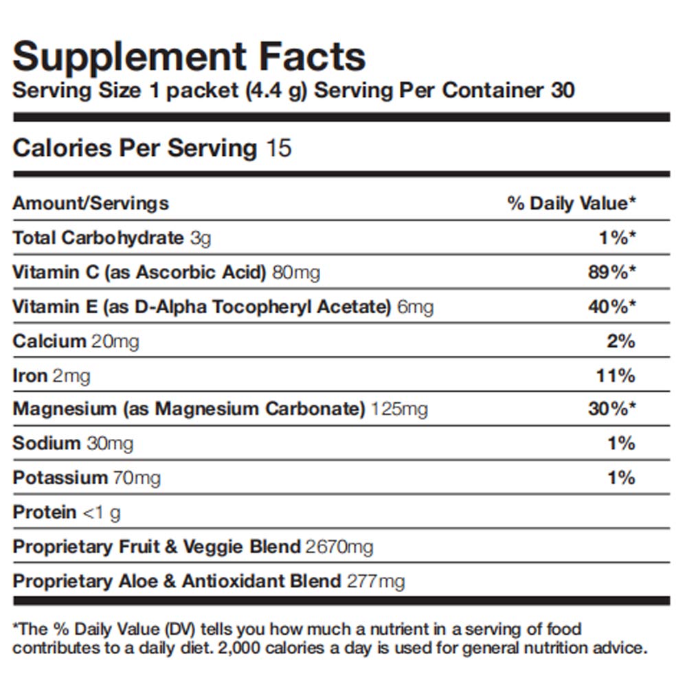Forever Living - Forever Supergreens - Blend for Your Active Lifestyle - Supercharge Your Day w/Over 20 Powerful Greens and Superfoods. - 30 Packets Forever Living ProductsBuy Supplements Australia