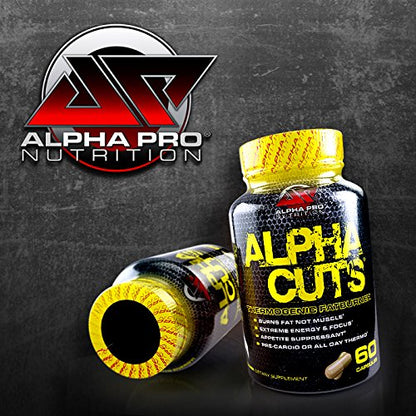 ALPHA CUTS Capsules Fat Burner Thermogenic Men Women Pre Cardio Workout Weight Loss ALPHA CUTSBuy Supplements Australia