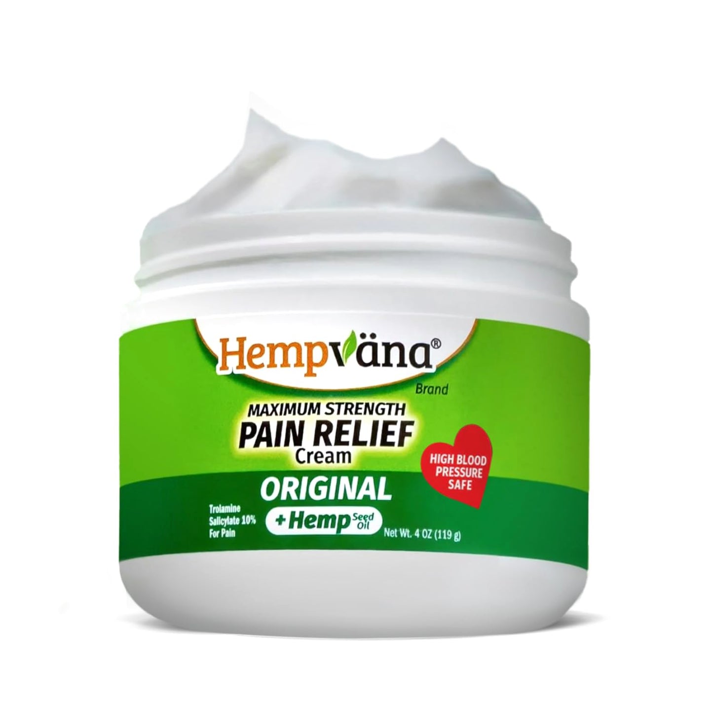 Hempvana Maximum Strength Relief Cream. Hemp Seed Oil for Muscles & Joints, AS SEEN ON TV, Odor-Free, Non-Greasy, Long-Lasting Relief HempvanaBuy Supplements Australia