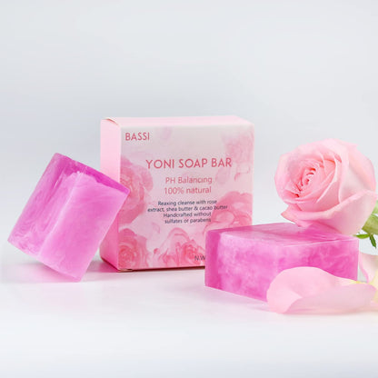Yoni Soap Bars Vaginal Wash 2 PCS, 100% Natural Organic Yoni Bar Soap for Women Ph Balance Yoni BASSIBuy Supplements Australia