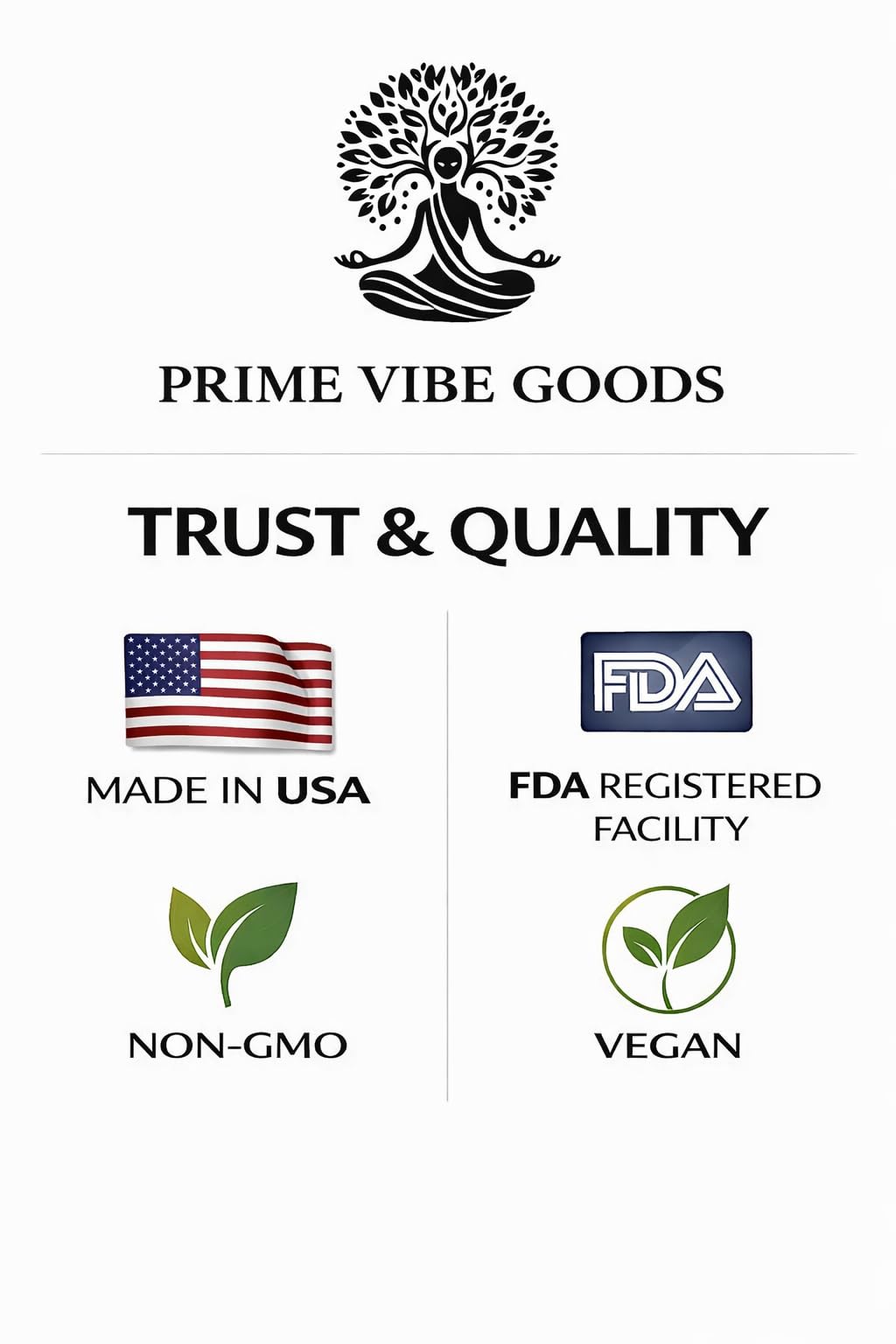 Prime Vibe Goods Lift & Drift – Energy & Stress Support Supplement – Adaptogens for Focus, Relaxation & Sleep – Ashwagandha, Magnesium, Rhodiola, GABA, Maca – Vegan (2-Pack, 120 Capsules) Prime Vibe GoodsBuy Supplements Australia