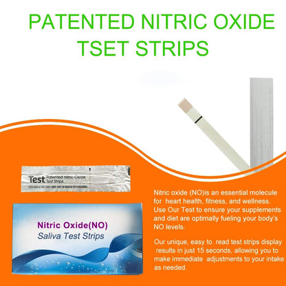 Nitric Oxide Test Strips [25strips]- Nitric Oxide Indicator Strips Work by Measuring The TONNYLABBuy Supplements Australia