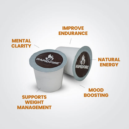 Rapidfire French Vanilla Ketogenic High Performance Keto Coffee Pods, Supports Energy Rapid FireBuy Supplements Australia