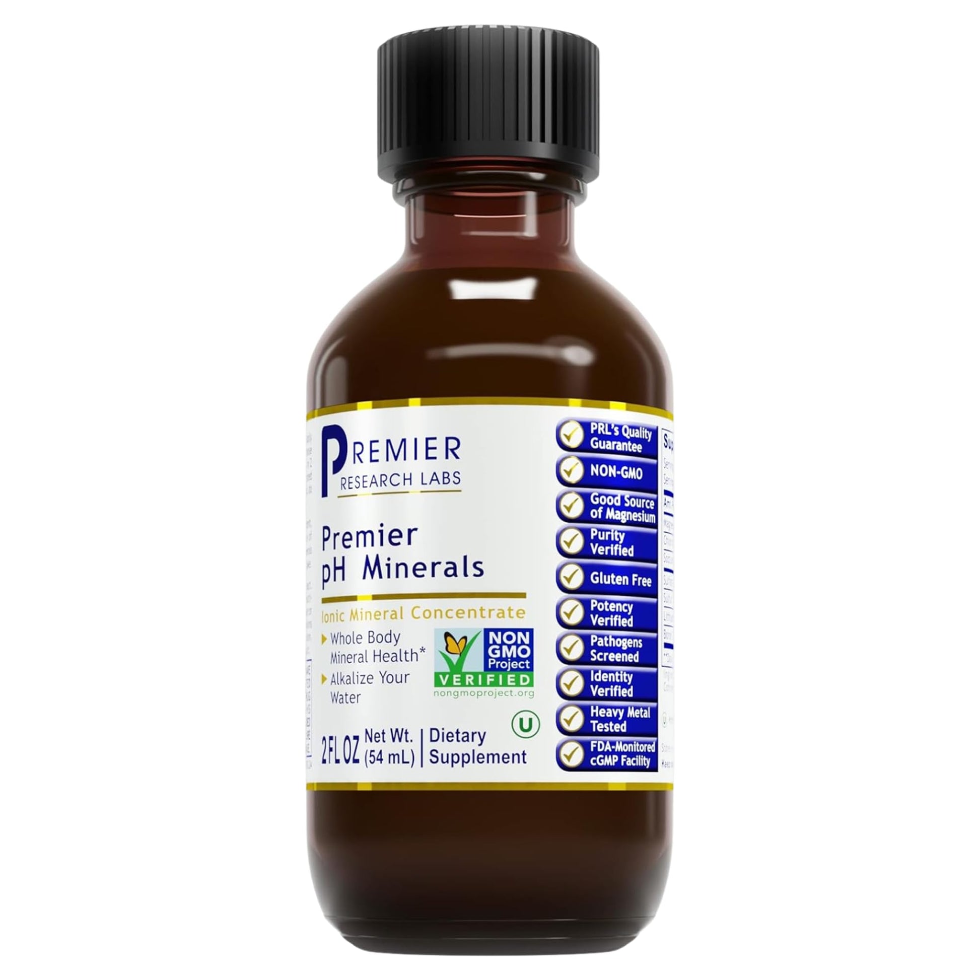 Premier Research Labs Premier Ph Minerals - Trace Minerals, Trace Mineral Drops, Minerals for Water, Magnesium Supplement for Distilled Water, Reverse Osmosis Water, Liquid Concentrate - 2 Fl Oz Premier Research LabsBuy Supplements Australia