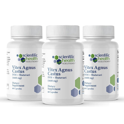 Scientific Health Solutions Vitex + DIM + Shatavari Hormone Balance Supplement – PMS, Menopause & Cycle Support for Women – Adaptogenic Complex with Maca, Ashwagandha, Dandelion – Vegan (3-Pack) Scientific Health SolutionsBuy Supplements Australia