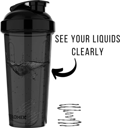 VELOMIX -4 PACK- Protein Shaker Bottles for Protein Mixes, 28 OZ Shaker Cups for Protein Shakes VELOMIXBuy Supplements Australia