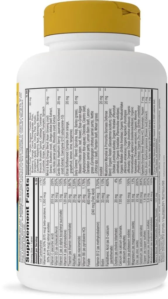 Alive! Once Daily Men's 50+ Ultra - 60 Tablets by Nature's Way Nature's WayBuy Supplements Australia