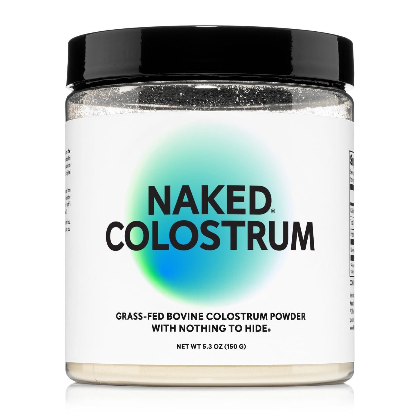 NAKED Colostrum Powder – 100% Grass-Fed Bovine Colostrum Supplement from US Farms | Tested at 20%+ IgG | Gut Health, Immunity, Recovery & Skin Support - 150 Servings NAKEDBuy Supplements Australia
