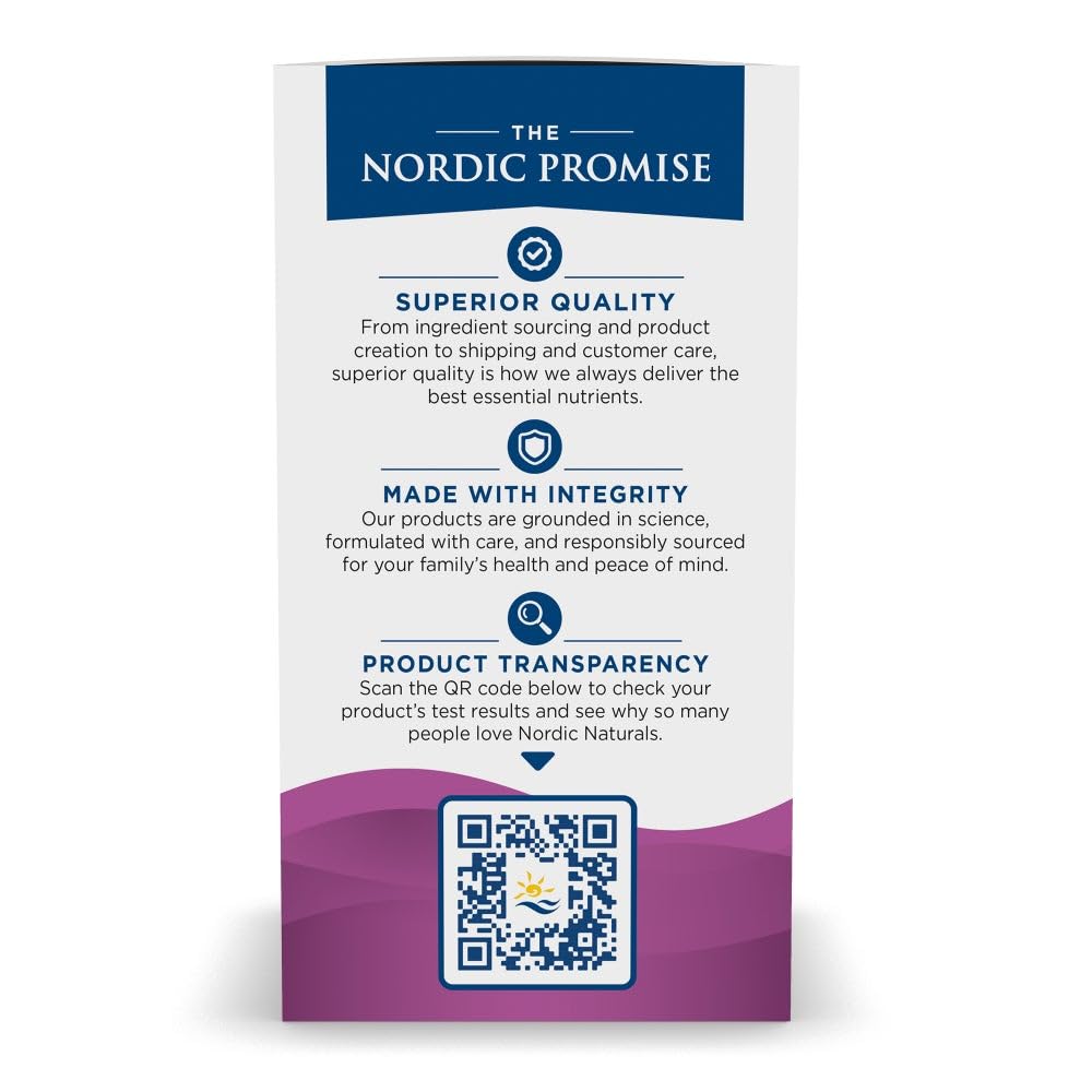 Nordic Naturals Postnatal Omega-3, Lemon - 60 Soft Gels - 1120 Total Omega-3 + 1000 IU Vitamin D3 - Formulated for New Moms; Supports Optimal Wellness,