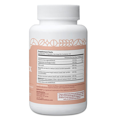 Pattern Wellness Fibro Complex – Advanced Formula with BioPerine® for Nutrient Absorption – Supports Muscle, Joint & Mobility Health – 90 Vegan Capsules Pattern WellnessBuy Supplements Australia