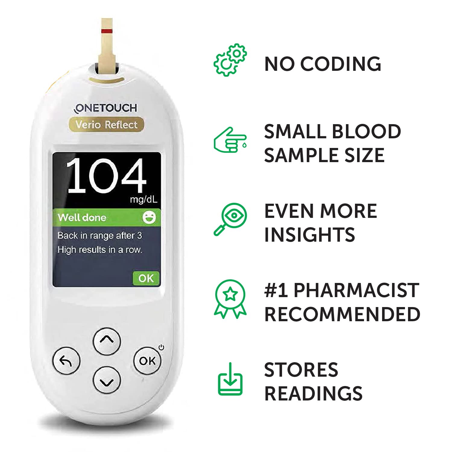 OneTouch Verio Test Strips for Diabetes Value Pack - 90 Count | Diabetic OneTouchBuy Supplements Australia