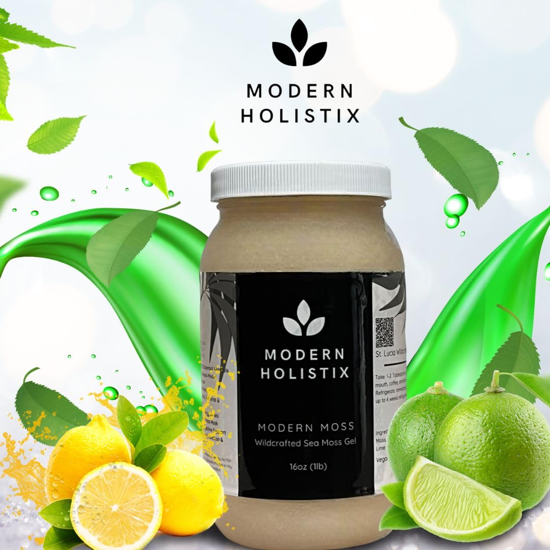 Modern Holistix Original Sea Moss Gel – 32oz Jar | Wildcrafted | All-Natural Superfood for Immunity, Energy & Gut Health Modern HolistixBuy Supplements Australia