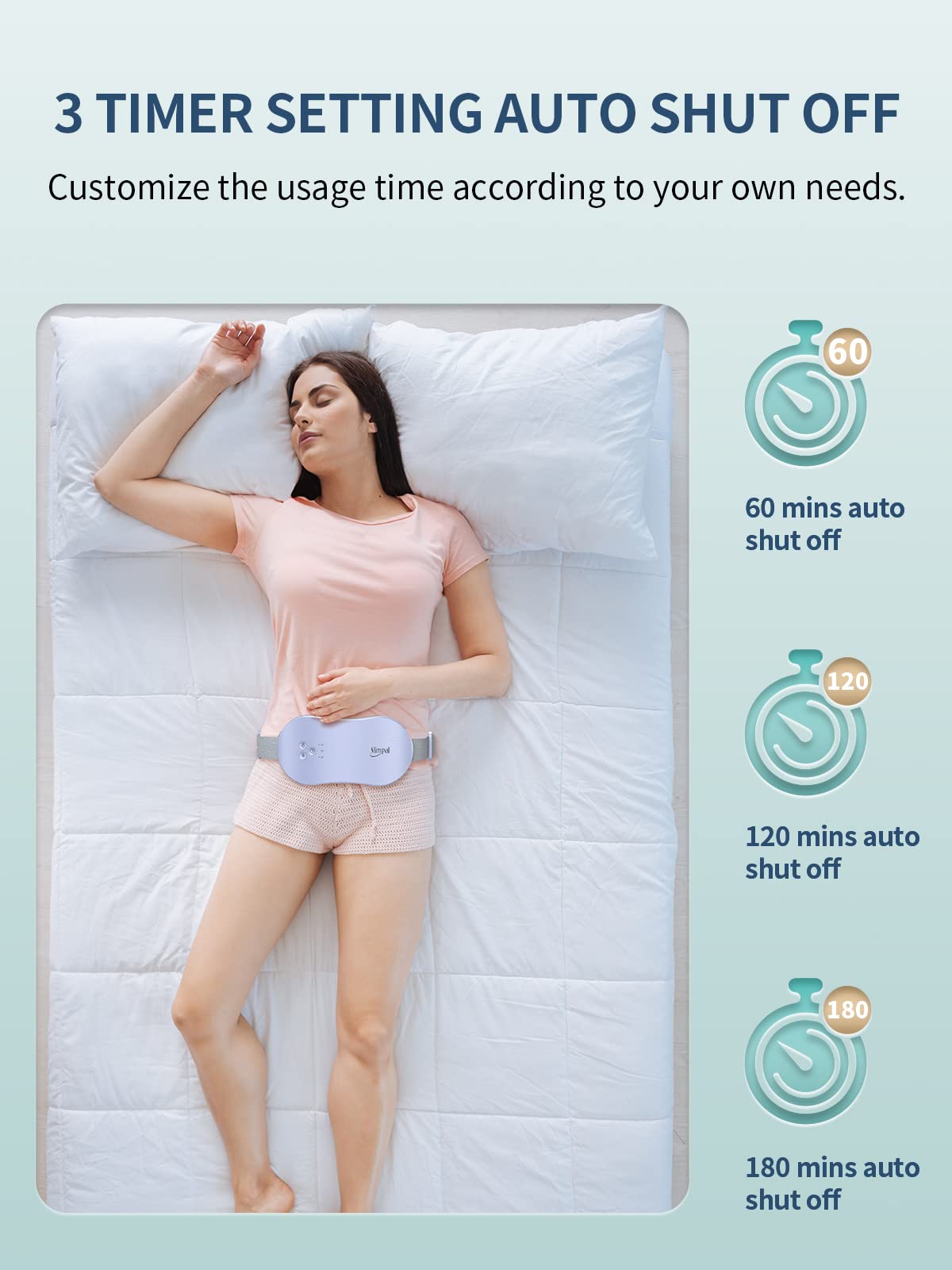 Slimpal Period Heating Pad for Cramps, FSA HSA Eligible Approved, Portable Heat Pad SlimpalBuy Supplements Australia