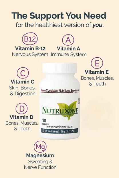 Nutridone is a Powerful Multivitamin Supplement to Fight Fatigue, Promote Regularity, Support Mood, Promote Healthy Immune Function Covenant Nutritional SupplementsBuy Supplements Australia