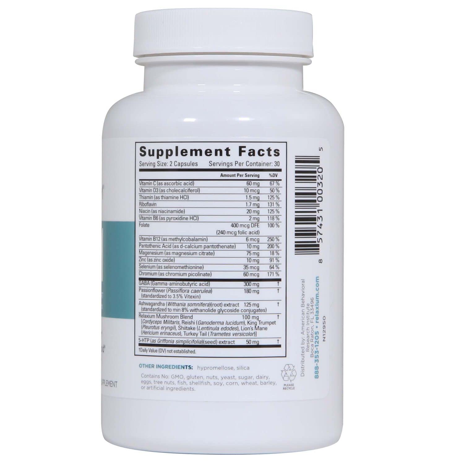 Relaxium Calm, Non-Habit Forming, Stress & Mood Support Supplement RelaxiumBuy Supplements Australia