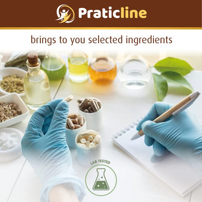 PRATIC LINE Ashwagandha Capsules 3,000 mg - 120 Vegan Cap Made with Organic PRATIC LINEBuy Supplements Australia