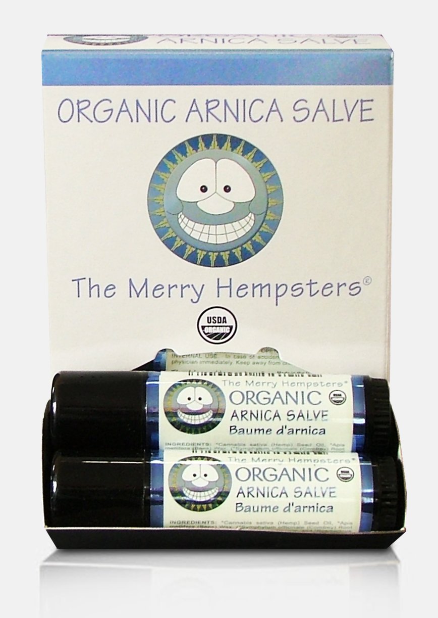 The Merry Hempsters Organic Arnica Salve Gravity Display Case The Merry HempstersBuy Supplements Australia