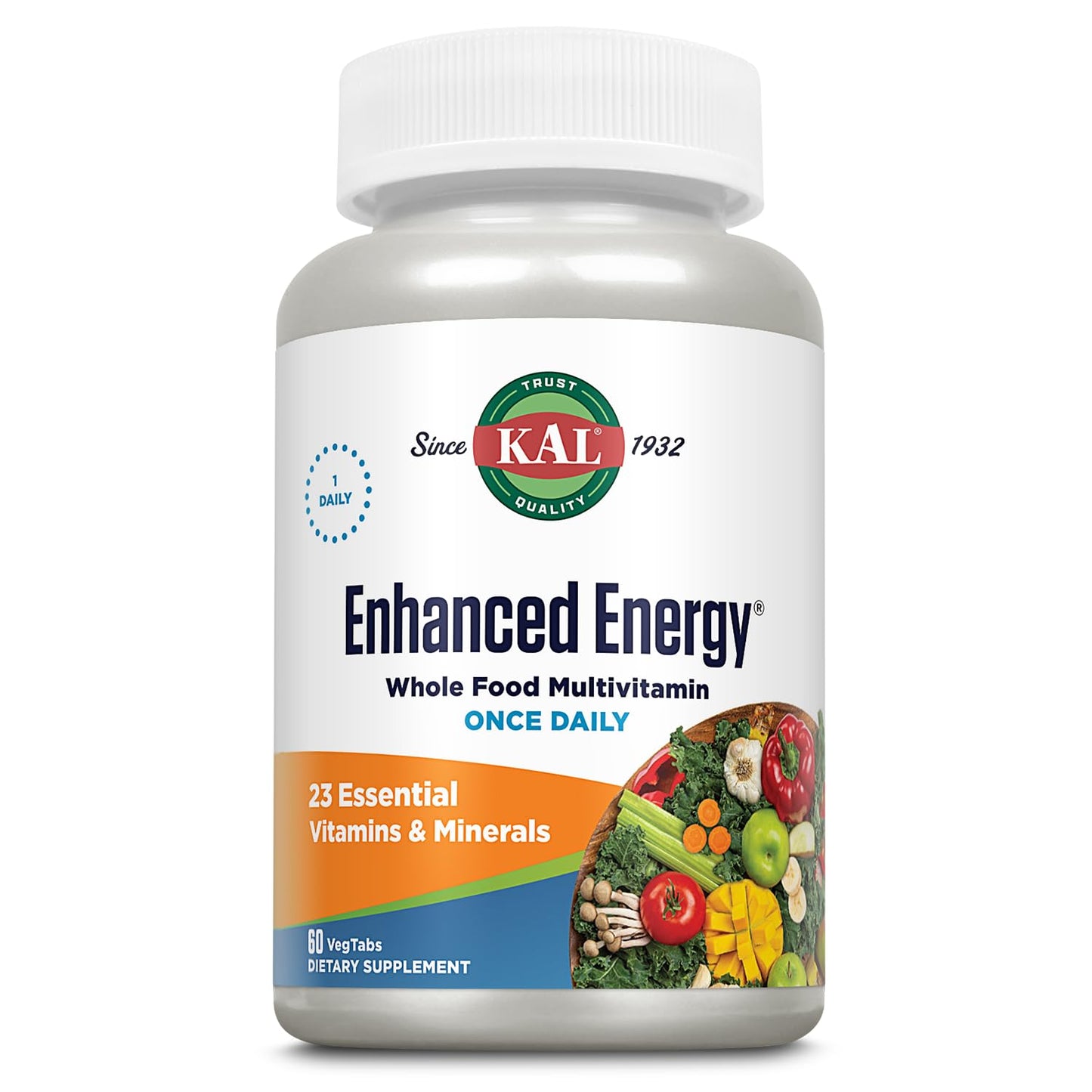 KAL Enhanced Energy Tablets, 60 Count KALBuy Supplements Australia