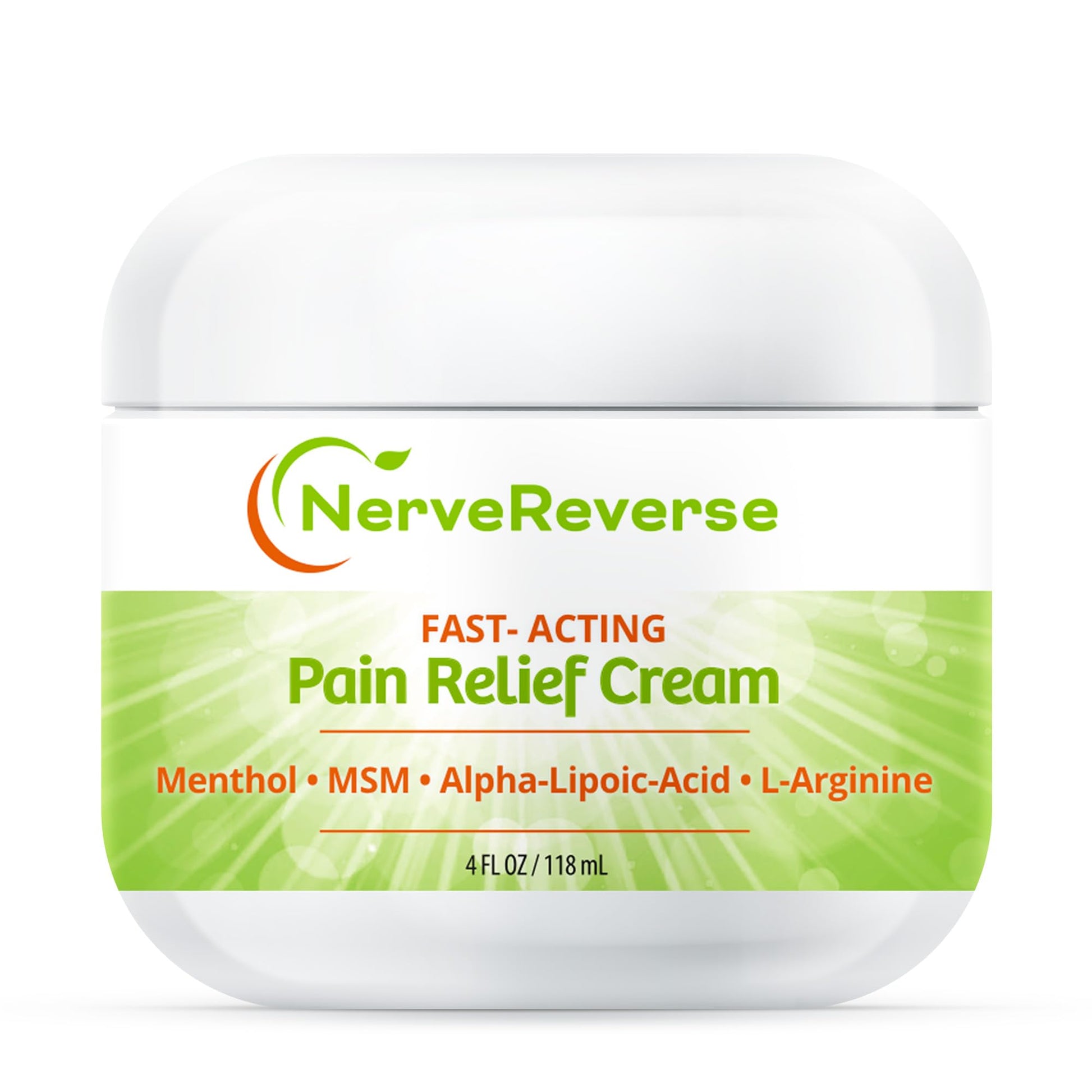 NerveReverse - Neuropathy Pain Relief Cream for feet, Hands, Legs Toes. Large 4 OZ. JAR. Fast-Acting, Maximum Strength Cream with 4% Menthol, MSM, L-Carnitine, L-Arginine, Vitamin E, Vitamin B6 NERVEREVERSE NUTRITION FOR NERVESBuy Supplements Australia