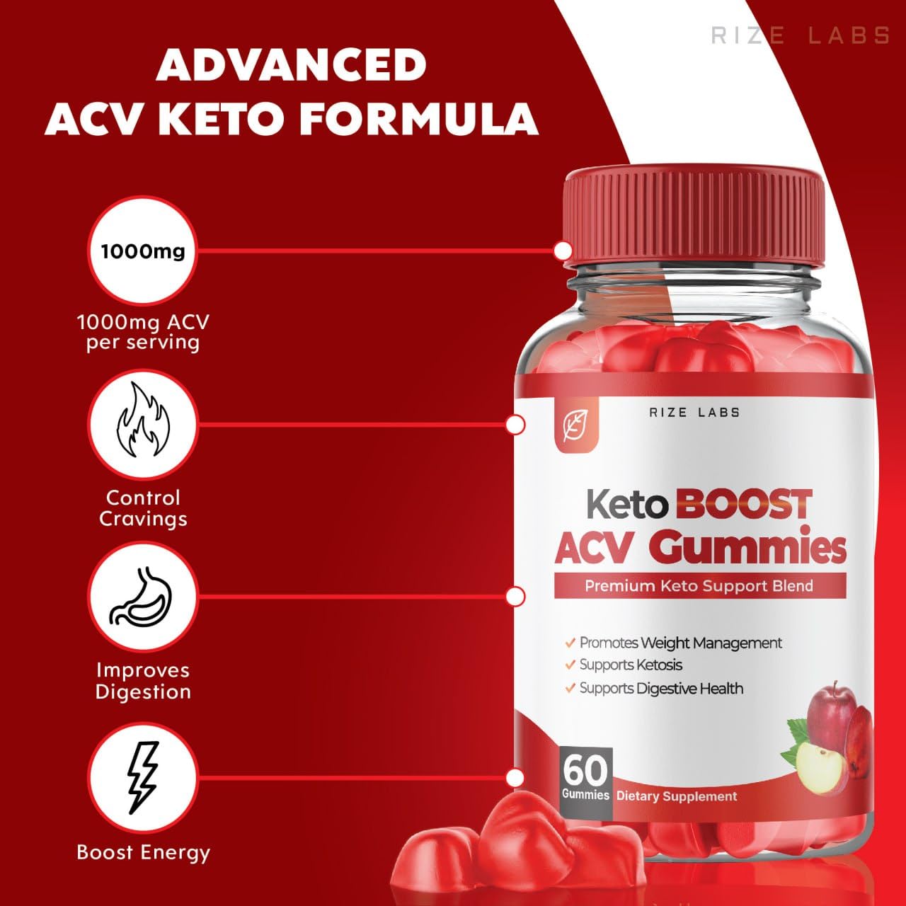 (2 Pack) Keto Boost ACV Gummies - Keto Boost ACV Gummies for Advanced Weight Loss rize labsBuy Supplements Australia
