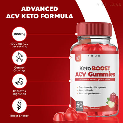 (2 Pack) Keto Boost ACV Gummies - Keto Boost ACV Gummies for Advanced Weight Loss rize labsBuy Supplements Australia