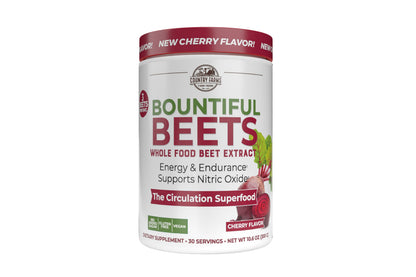Country Farms Bountiful Beets, Wholefood Beet Extract Superfood, Helps Support Healthy Circulation and Promote Energy