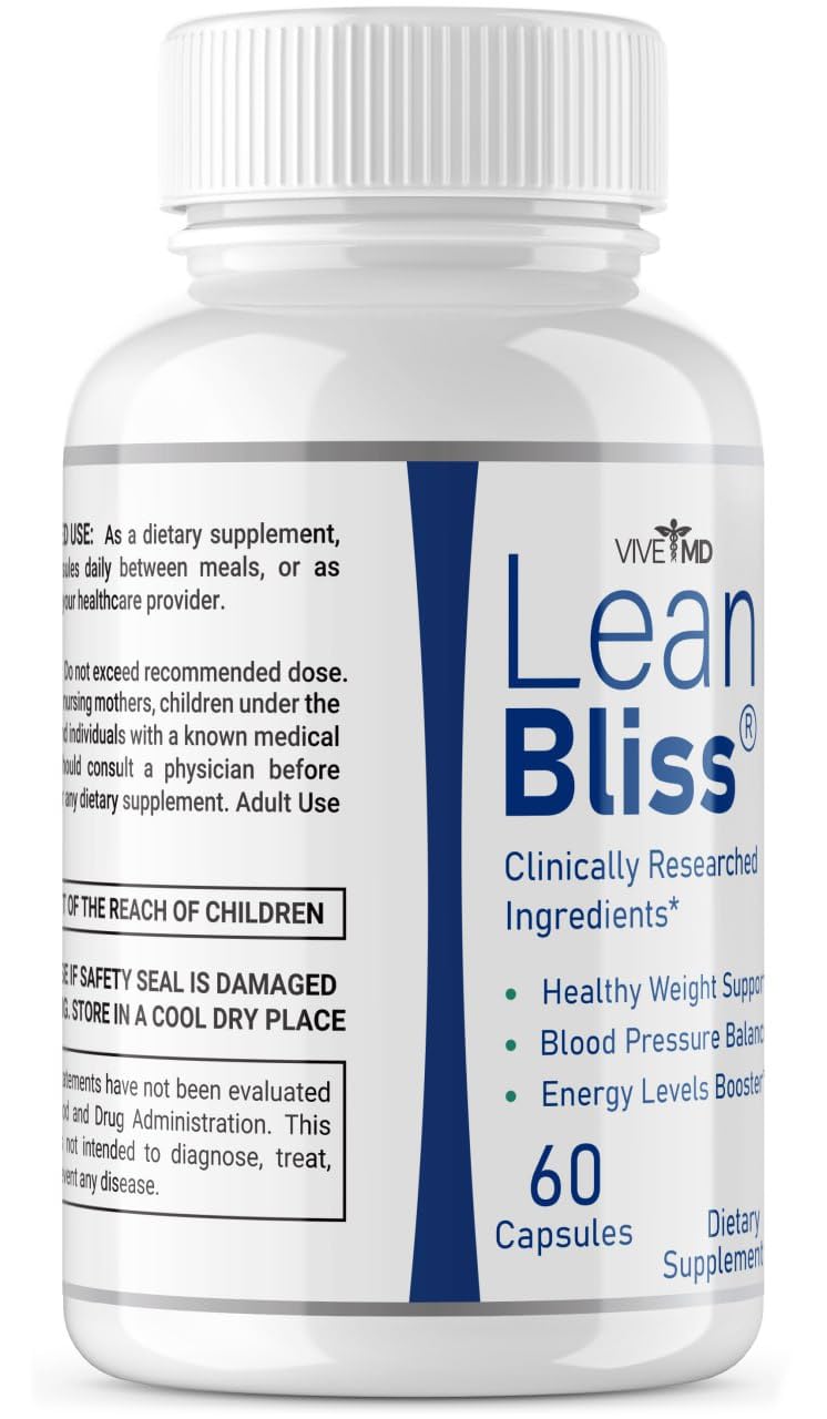 Lean Bliss Official Formula for Maximum Strength - Natural Slim Capsule Advanced Metabolism VIVE MDBuy Supplements Australia