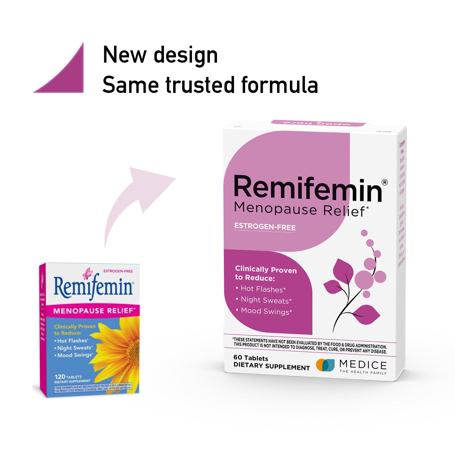 Remifemin - Menopause Symptoms Relief - Clinically Proven Ingredients - Menopause Supplements RemifeminBuy Supplements Australia