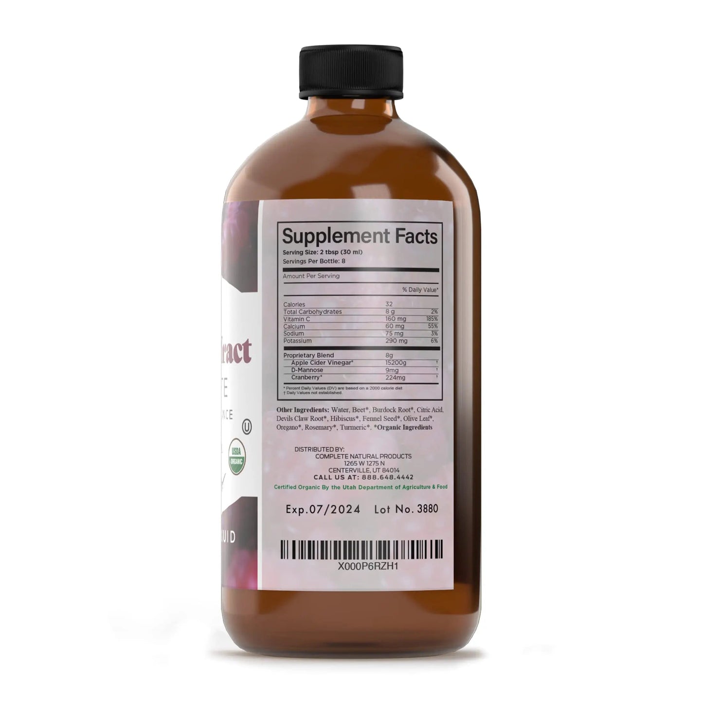 Complete Natural Products Urinary Tract Complete 8oz - Liquid Supplement for a Urinary Tract Cleanse, Defense, Health, and Treatment with Organic Cranberry & Organic D-Mannose Complete Natural ProductsBuy Supplements Australia