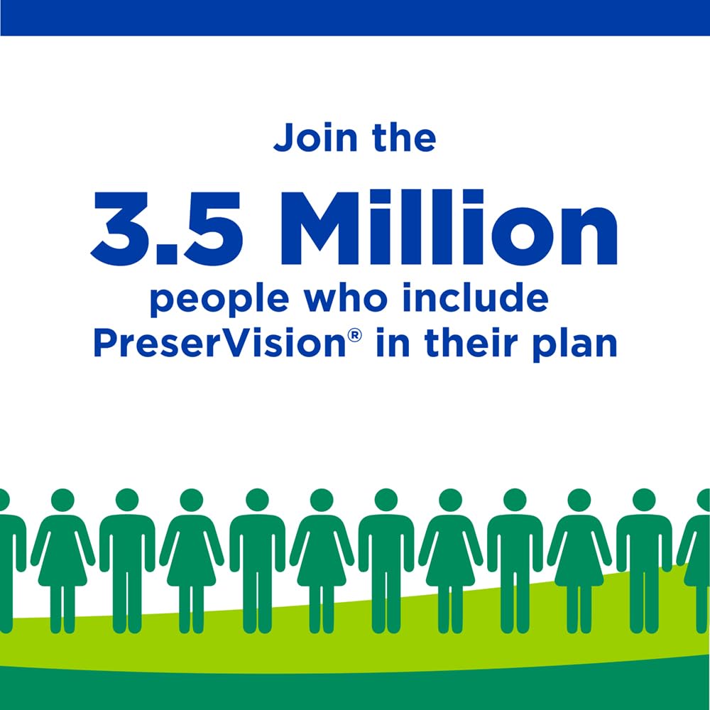 PreserVision AREDS 2 Eye Vitamins, #1 Eye Doctor Recommended Brand, Chewable Lutein and Zeaxanthin Supplement with Vitamin C, Vitamin E,Zinc, and Copper, Mixed Berry, 70 Tablets PreserVisionBuy Supplements Australia
