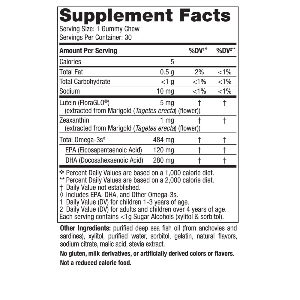 Nordic Naturals Children’s Eye Health Gummies, Strawberry Lemonade - 30 Gummies for Kids - 484 mg Total Omega-3s DHA, Lutein & Zeaxanthin - Brain Health, Antioxidant Support, Non-GMO - 30 Servings Nordic NaturalsBuy Supplements Australia
