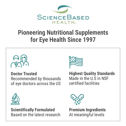 ScienceBased Health MacularProtect AREDS 2 Formula – Eye Health Vitamin & Mineral Supplement with Lutein, Zeaxanthin & B Vitamins for Macular & Vision Support – 60 Capsules ScienceBased HealthBuy Supplements Australia