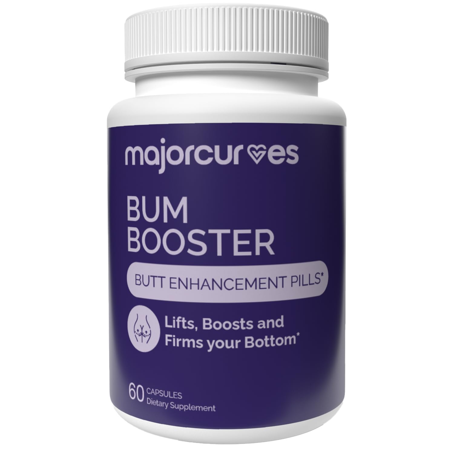 Major Curves Bum Booster Pills – Butt Enhancement for Women, Booty Growth Capsules for Bigger Bum, Curvier Hips and Glutes, Natural Brazilian Butt Lift Alternative with Fenugreek and Wild Yam Major CurvesBuy Supplements Australia