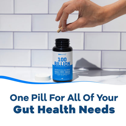 100 Billion - Probiotics and Prebiotics Supplement Pills - Digestive Enzymes and Prebiotic GOBIOTIXBuy Supplements Australia