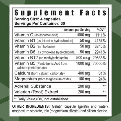 Youngevity Ultimate D-Stress™ – Natural Stress Relief Supplement with Magnesium, Valerian Root Extract, and B Vitamins – Supports Adrenal Health and Nervous System – 120 Capsules (Pack of 1) YoungevityBuy Supplements Australia