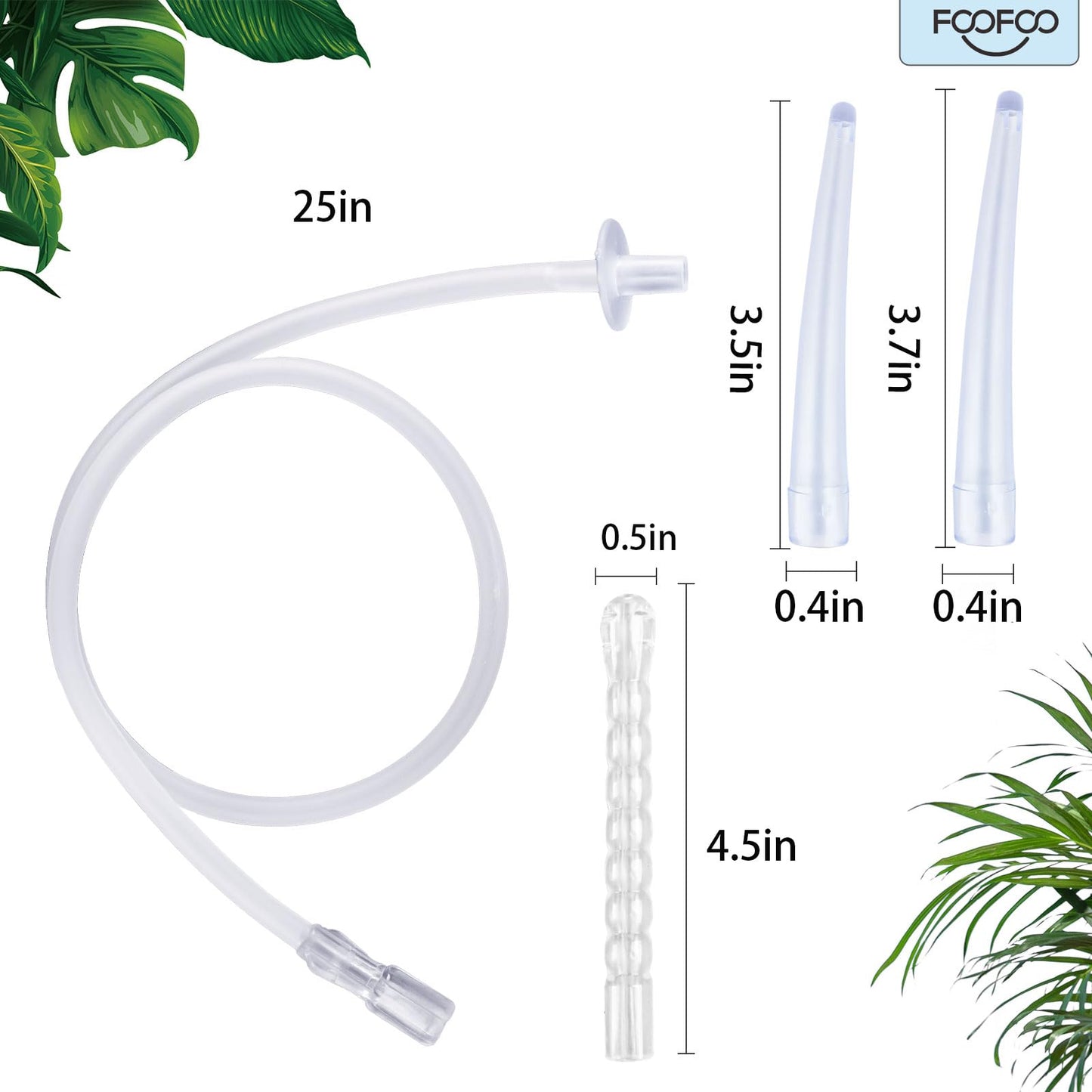 Enema Bulb 7.6oz Douche Enema Kit Includes 4 Nozzles for Women & Men Black with Storage Bag FOOFOOBuy Supplements Australia