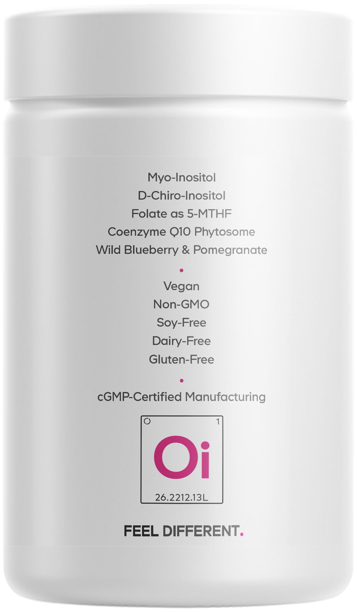 Codeage Liposomal Ovarian Inositol+ Supplement - Myo-Inositol & D-Chiro-Inositol 40:1 Blend, Folate 5-MTHF, CoQ10, Pomegranate & Wild Blueberry, Liposomal Delivery, Non-GMO, Gluten-Free - 120 Capsules CodeageBuy Supplements Australia