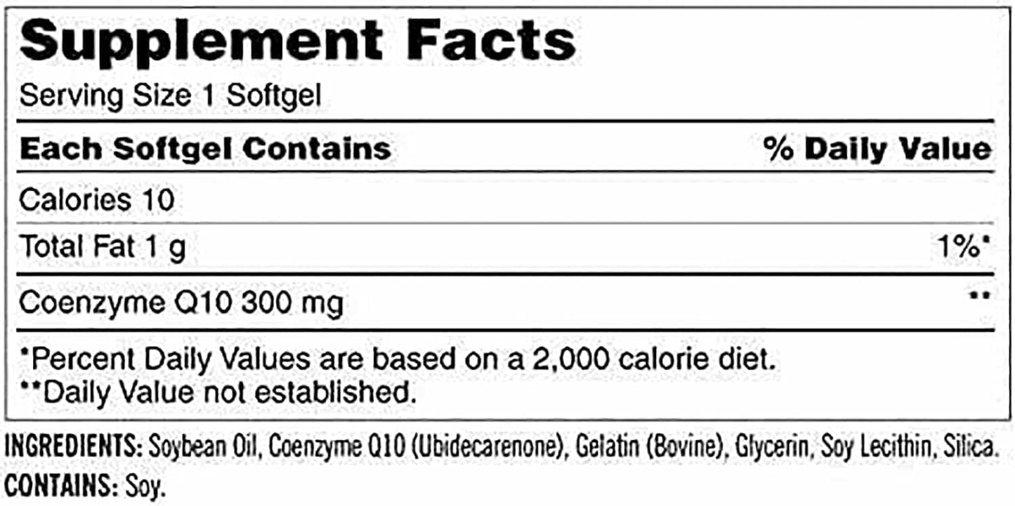 CARZIX CoQ10 300mg,100 Softgels-Helps Maintain Healthy Blood Pressure，Romotes CARZIXBuy Supplements Australia