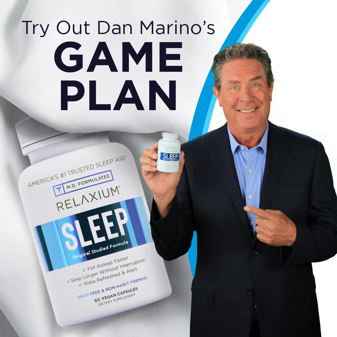 Relaxium Sleep Aid, 30-Day Supply, Dietary Supplement for Better Sleep RelaxiumBuy Supplements Australia