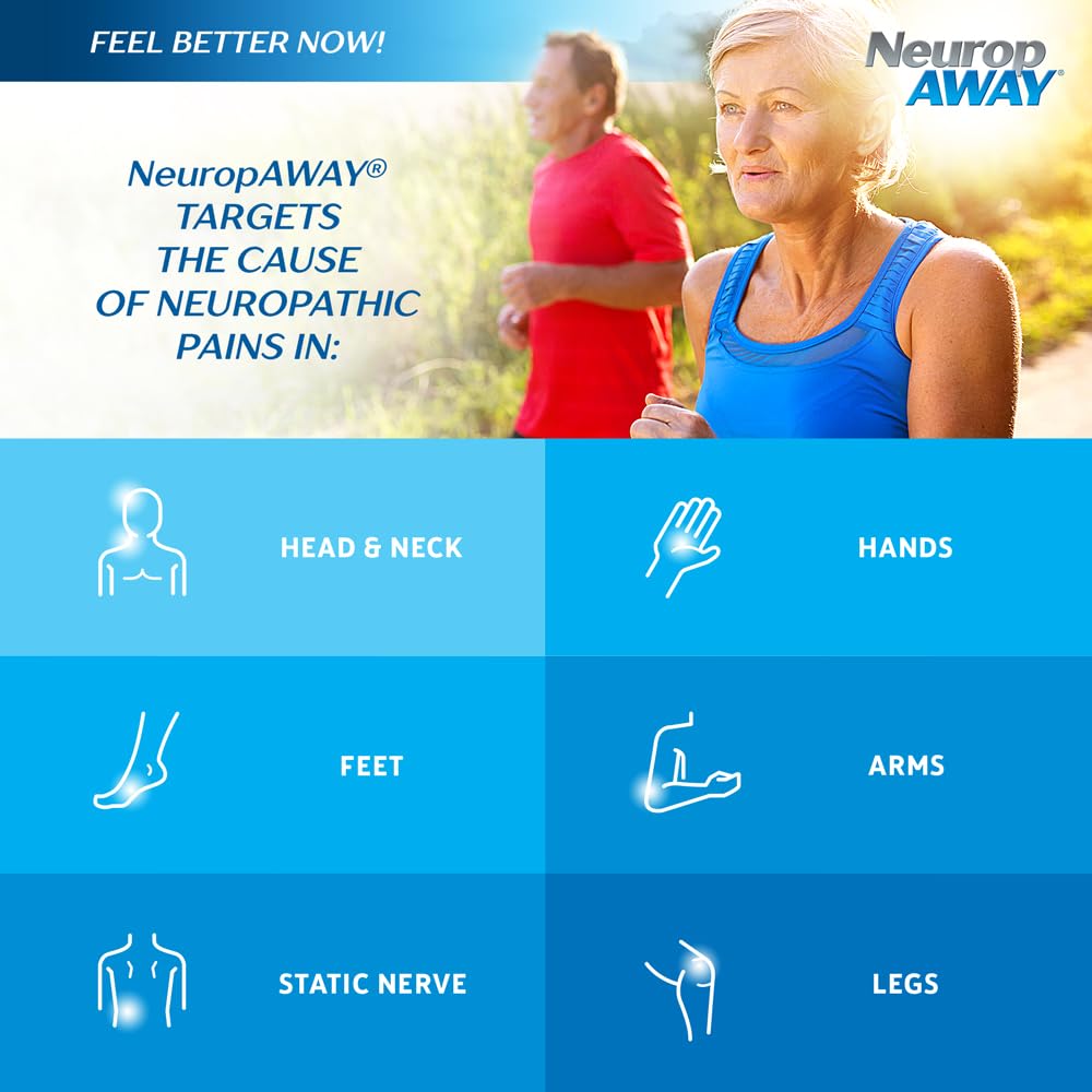 NeuropAWAY Nerve Support Formula, a Patented, Clinically Proven Formula to Strengthen Nerve Health NeuropAWAYBuy Supplements Australia
