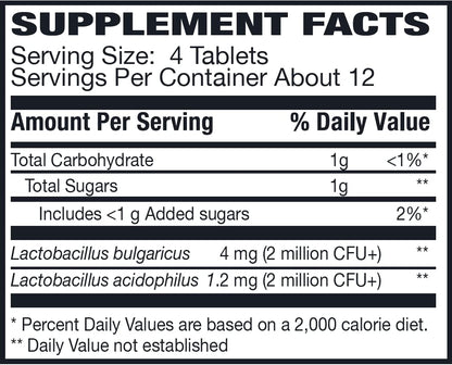 Rising Health - Floranex Tablets - Lactobacillus Probiotic Dietary Supplements - 50 Tablets RisingBuy Supplements Australia