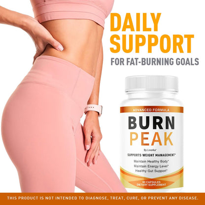 (2 Pack) Burn Peak Capsules - Official BurnPeak Weight Pills Advanced Premium Support, All Natural Burn Peak Pink Salt Trick Supplement for Overall Health & Wellness Reviews, 120 Capsules for 2 Months pharmageticsBuy Supplements Australia