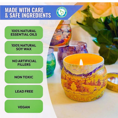 Scented Candles Gift for Women, 4 Pack, Reusable Tin Box, Luxury Candles for Home In His NameBuy Supplements Australia