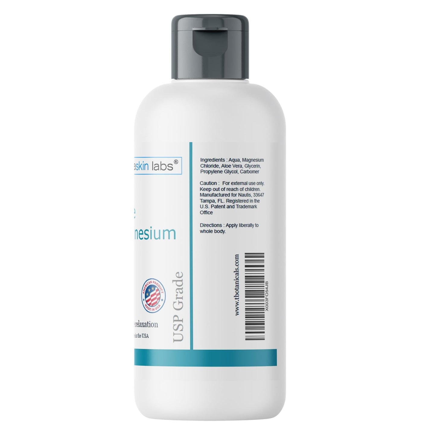 Magnesium Spray 4 oz Non-Greasy Pure Topical Magnesium Chloride Soothing Relief and Relaxation for Overworked Muscles and Joints Body Massage with Aloe Vera Made in The USA Dermaskin LabsBuy Supplements Australia