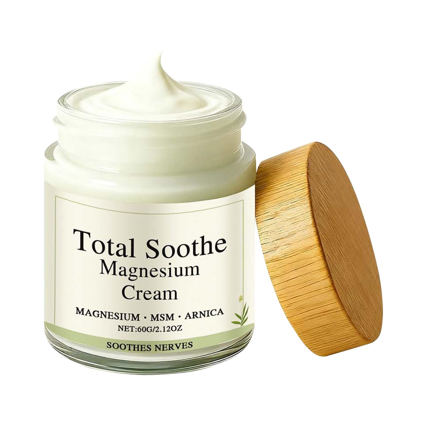 TotalRelief Magnesium Cream - MSM & Arnica – Fast Absorbing, Joint Relief Cream with Mineral Delivery Formula,Non-Greasy Topical for Everyday Joint & Muscle Comfort GenericBuy Supplements Australia