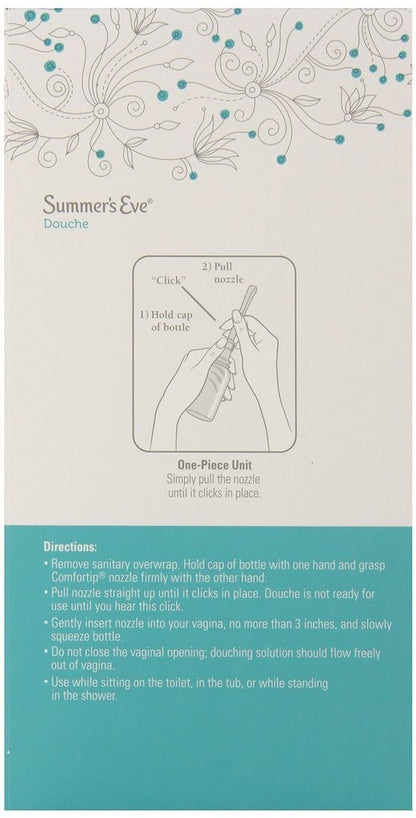 (Pack of 4 Bottles) Summer's Eve Fresh Scent Douche Vinegar & Water, Feminine Wash, 4.5oz Bottles Summer's EveBuy Supplements Australia
