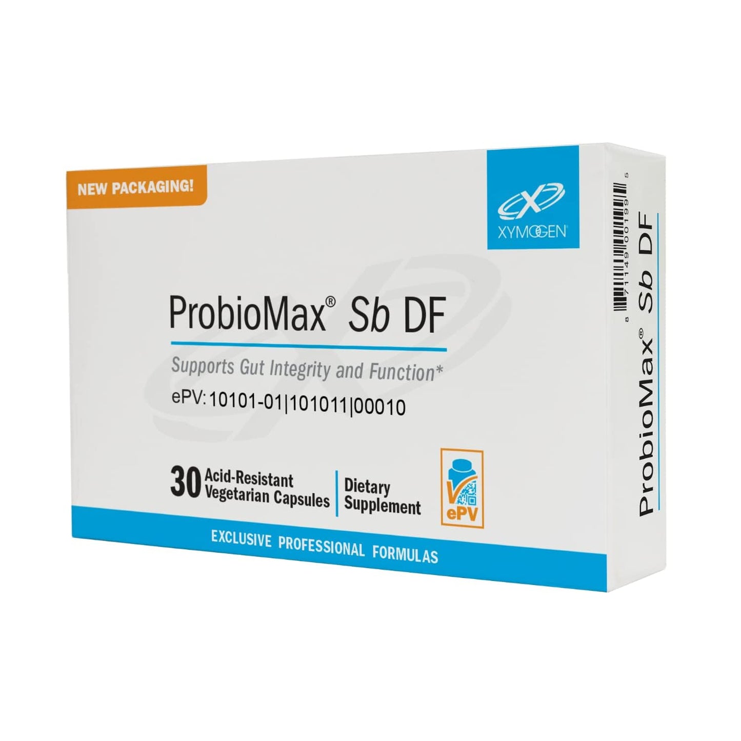XYMOGEN ProbioMax Sb 35B - 35 Billion CFU Probiotic Supplement for Digestive Health Support* - Saccharomyces Boulardii - Vegetarian, Non-GMO & Gluten-Free - 30 Capsules XYMOGENBuy Supplements Australia