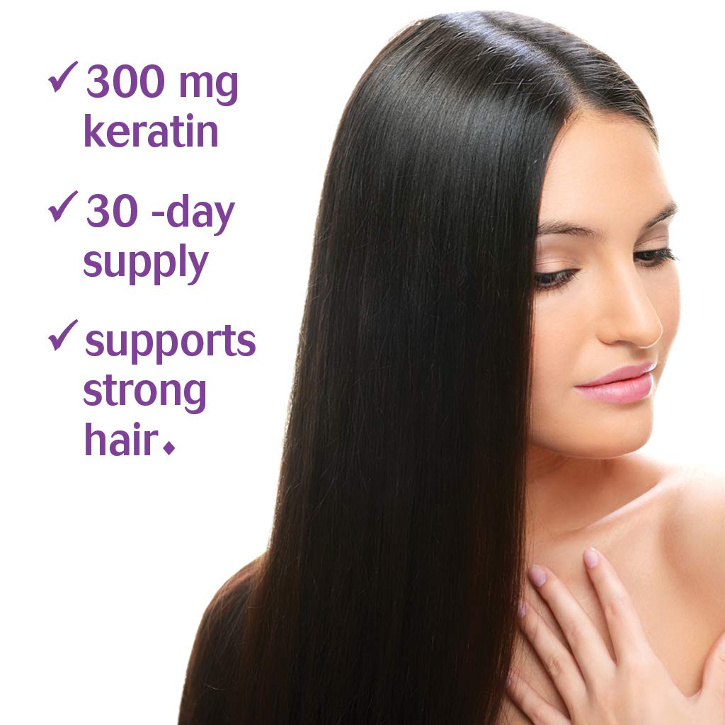 Bluebonnet Nutrition Beautiful Ally Keratin Care, Beauty Nutrient, Best for Hair, Strengthen and Revitalize Hair*, Non GMO, Gluten Free, Soy Free, Milk Free, 30 Vegetable Capsules, 30 Servings BlueBonnetBuy Supplements Australia